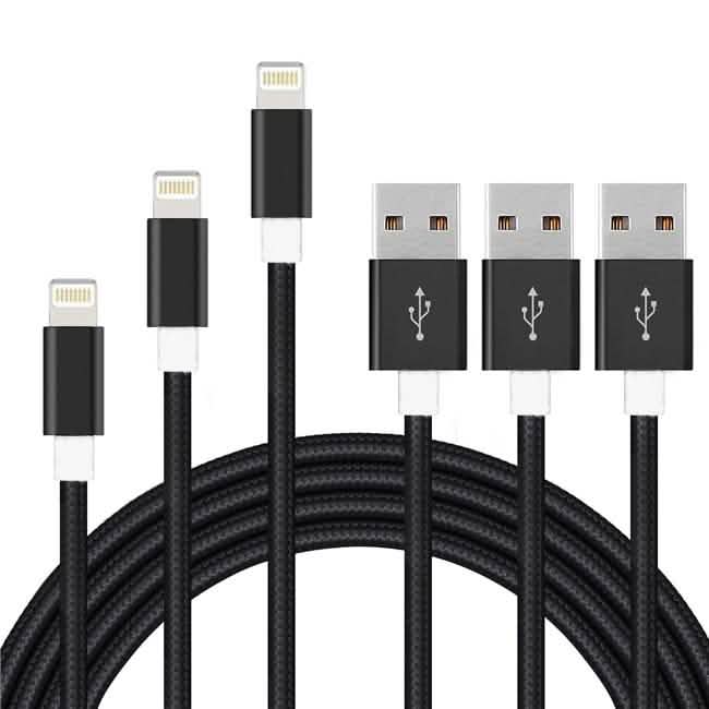 Experience unparalleled convenience Braided iPhone Lightning