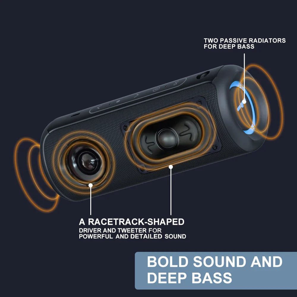 P3 Portable Bluetooth Speaker Audio Crossover: Full-Range